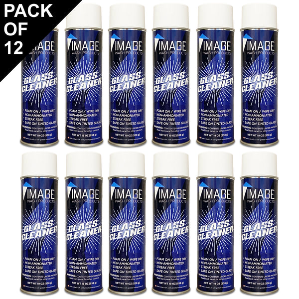 12 cans of Image Wash Products Glass Cleaner