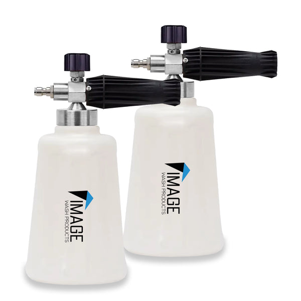2 Image Wash Products Pressure Washer Foam Cannons side by side