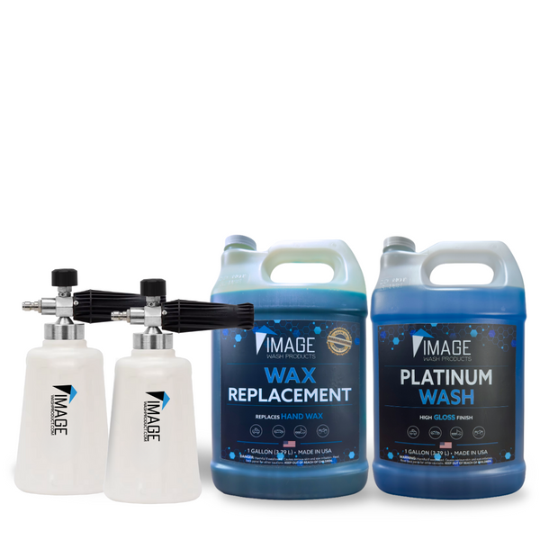 2x Foamers w/Platinum Wash & Wax Replacement (Gallons)