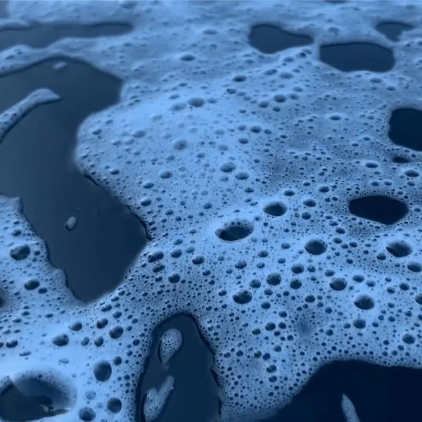 Up Close Foam produced By Foam cannon for hose | Image Wash Products