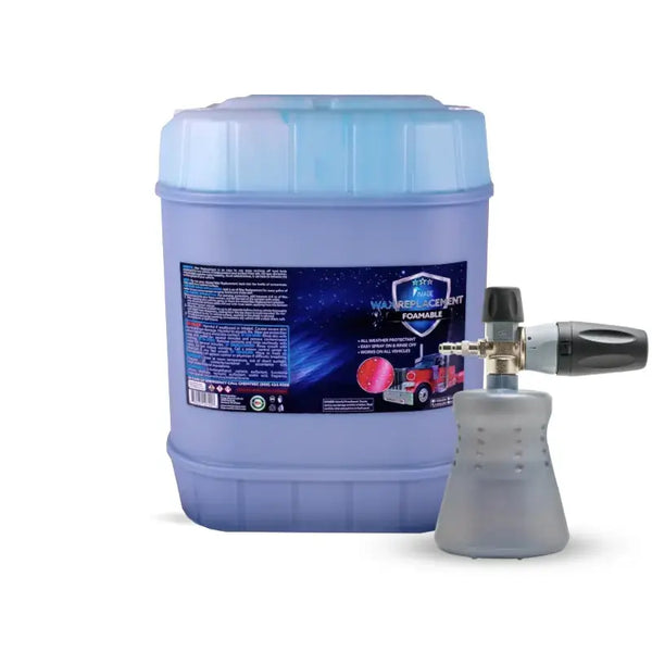 Vehicle Spray Wax Replacement (Foam-on/Rinse-Off Coating)