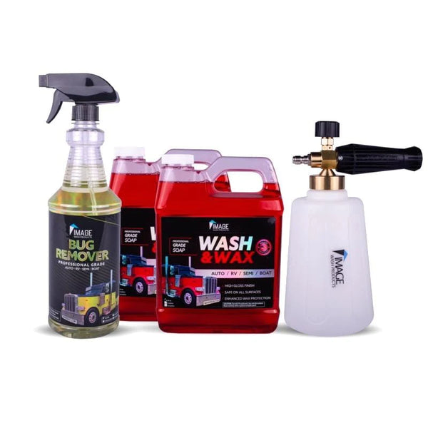Complete Wash & Wax Foam Kit