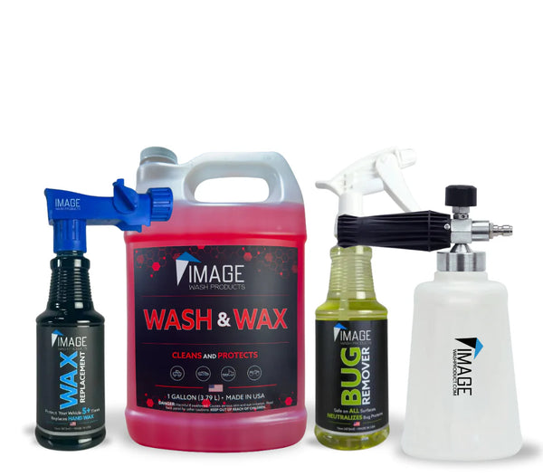Complete Wash & Wax Foam Kit