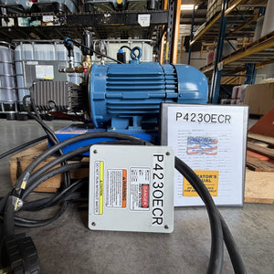 Electric Coldwater pressure washer for fleetwashing