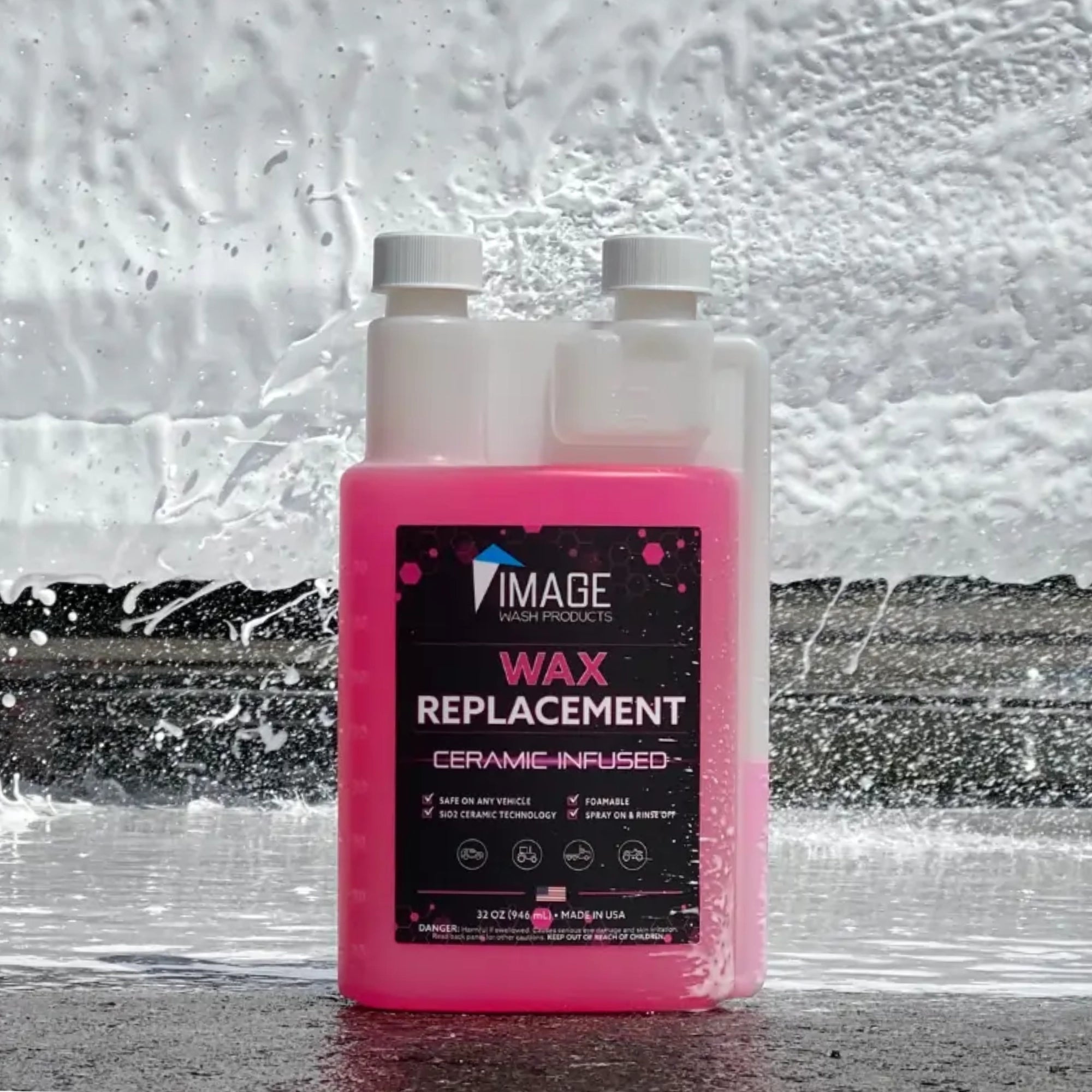 Foamable Ceramic Sio2 Car Wax Replacement | Image Wash Products Foamable Ceramic Sio2 Car Wax Replacement | Image Wash Products