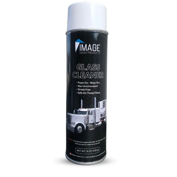 Image Wash Product's Glass Cleaner - Non Ammoniated foaming glass cleaner.