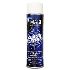 Aerosol can of Image Wash Products Glass Cleaner