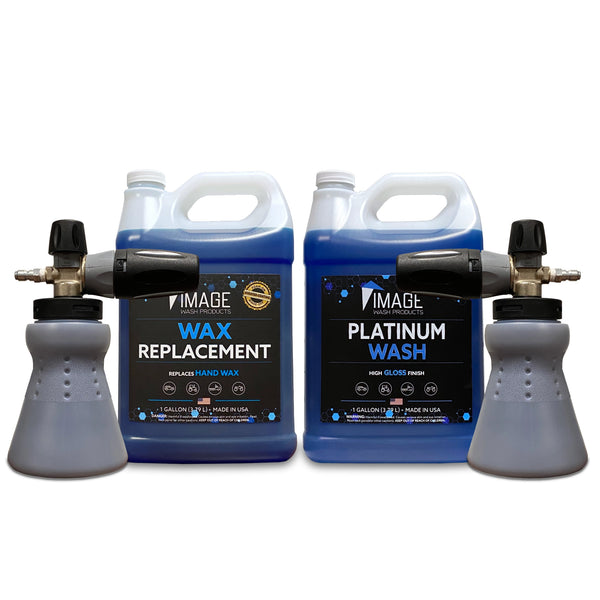 2x Foamers w/Platinum Wash & Wax Replacement (Gallons)