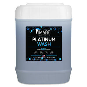 5 gallon jug of Image Wash Products Platinum Wash