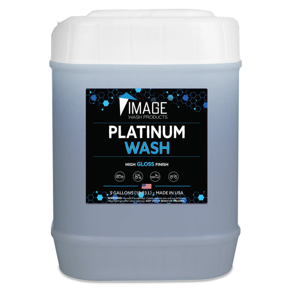 5 gallon jug of Image Wash Products Platinum Wash