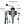 Suttner ST-164 dual soap downstream injector diagram showing the two chemical inlets, selector lever, 3/8 inch inlet and outlet