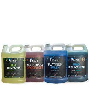 Truckers Choice Bundle - All Purpose Degreaser, Bug Remover, Wax Replacement, Platinum Wash - Image Wash Products
