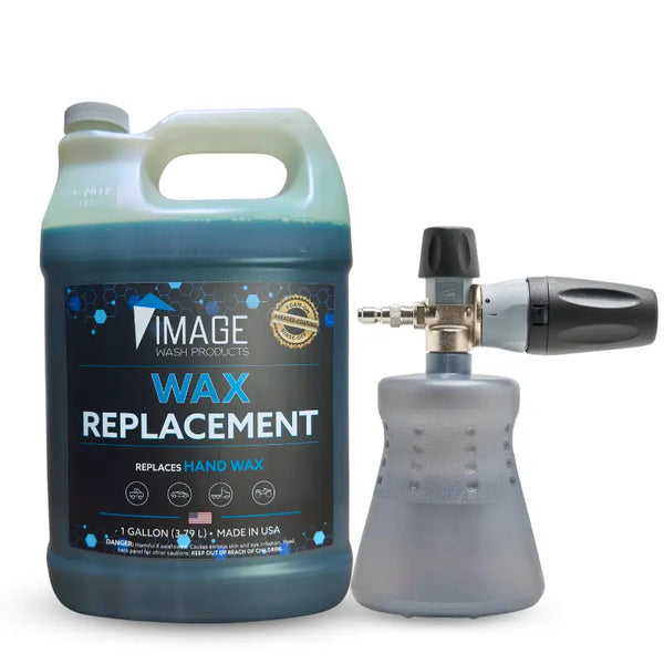 Wax Replacement gallon with a MTM Hydro PF22.2 snow foam cannon
