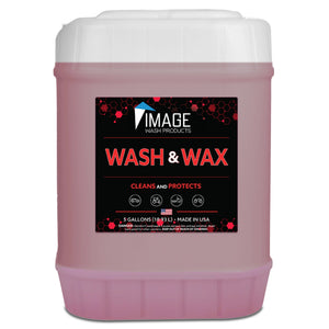 5 gallon jug of Image Wash Products Wash & Wax