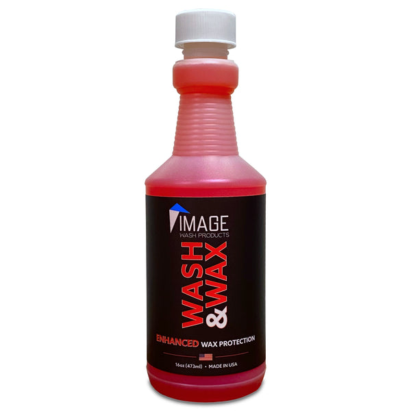 16oz bottle of Image Wash Products Wash & Wax