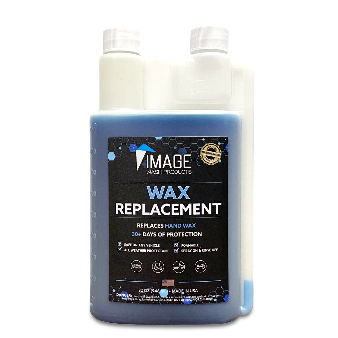 32oz bottle of Image Wash Products Wax Replacement