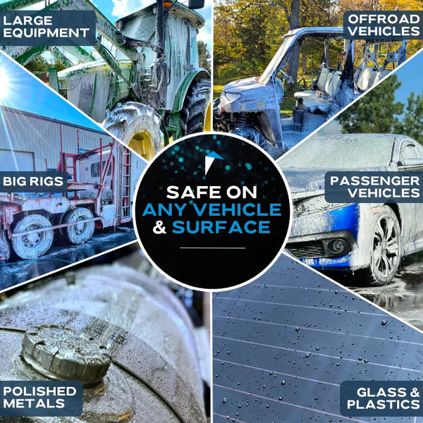 Safe on all vehicles and surfaces