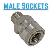 Stainless Steel Quick Connect Sockets