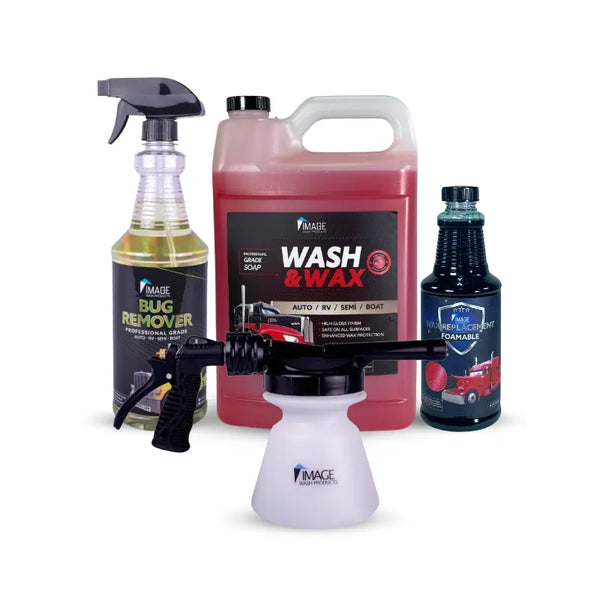 Complete Wash & Wax Foam Kit