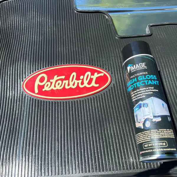 High Gloss Protectant - Glossy Dressing for Vinyl, plastic, and rubber.