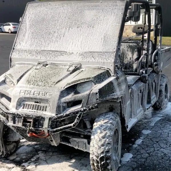 Offroad Vehicle being washed with Image Wash Products All Purpose Degreaser & Cleaner.