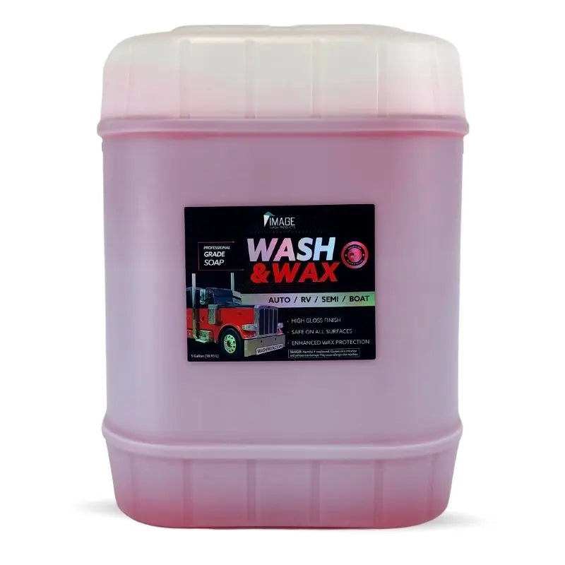 Bulk Soaps - 5 Gallons of Image Wash Products Wash & Wax. #snowfoam